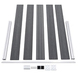 Garden Fence WPC 872x106 cm Grey 3053250