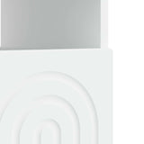 LED TV Cabinet White Engineered Wood 896325