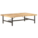Coffee Table 142x90x42 cm Solid Mango Wood 320653