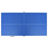5 Feet Ping Pong Table with Net 152x76x66 cm Blue 91946