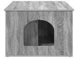 Cat House Grey Sonoma 85 x 55 x 50.5 cm Engineered Wood 8000722