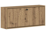 Wall-Mounted Shoe Cabinet ALKMAAR 71 x 17 x 43 cm Artisan Oak 896194