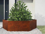 Planter Rusty 138x120x45 cm Corten Steel 823677