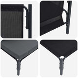 Outdoor Furniture 3 Piece Anthracite 80 x 80 x 71 cm Steel 42009989