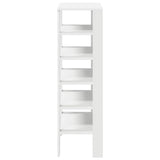 Shoe Rack White 61x32x105 cm Engineered Wood 859860