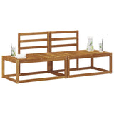 Outdoor End Sofa 2 Piece Natural 182.5 x 63 x 73 cm 900478