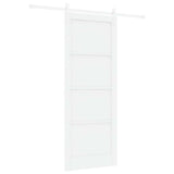 Sliding Door ORKDAL White 83 x 211 cm Solid Pine Wood 3333703
