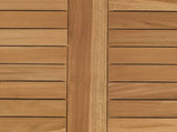 Table Top Oval Solid Teak Wood Natural 42033172