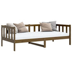 Day Bed without Mattress Honey Brown Solid Wood Pine 90x200cm 806943