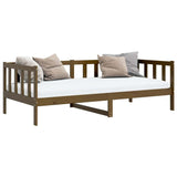 Day Bed without Mattress Honey Brown Solid Wood Pine 90x200cm 806943