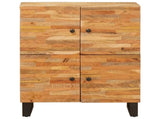 Side Cabinet with Door Brown 60 x 33 x 75 cm Solid Mango Wood 4018322