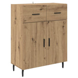 Highboard 2 pcs Artisan Oak 69.5 x 32.5 x 180 cm 3415893