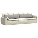 Sofa Pillows 2 pcs Cloud Grey 145 x 40 cm Fabric 42013838