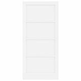 Interior Door ORKDAL White 93 x 202 cm Plywood 4102676