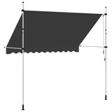 143690 Manual Retractable Awning 300 cm Anthracite