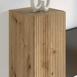 TV Wall Cabinet Artisian Oak 30 x 31 x 100 cm Engineered Wood 892327