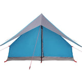 Family Tent with Roof Blue and Grey 315 x 286 x 200 cm 4100680