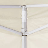 Party Tent Folding Cream 291 x 291 x 315 cm Oxford Fabric 42023552