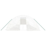 Greenhouse with Steel Frame White 60 m 12x5x2.3 m 3188098