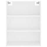 Highboard White 69.5x34x180 cm Engineered Wood 3189341