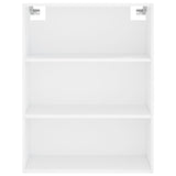 Highboard White 69.5x34x180 cm Engineered Wood 3189957