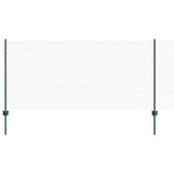 Welded Wire Fence 25 x 1 m PVC-Coated Steel Green Mesh 3336716