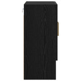 Wall Cabinet Black Oak 60 x 31 x 70 cm Engineered Wood 8004215