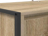 Shoe Cabinet with Door Sonoma 79 x 36 x 100 cm Engineered Wood 886463