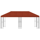6 x 3 m Terracotta Polyester and Steel 190 3375985