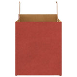Paper Bags 250 pcs with Handles Red 32x22x24 cm 4101987