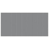 Pool Ground Cloth Light Grey 999x500 cm Polyester Geotextile 94238