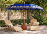 Balinese Parasol with Base 2 pcs Blue 3433023