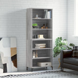 Highboard Grey Sonoma 69.5x32.5x180 cm Engineered Wood 3189579