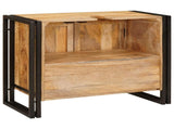 Sink cabinet with Shelf Brown 71 x 33 x 58 cm Solid Mango Wood 4102766