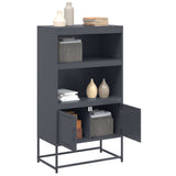 Highboard Anthracite 68.5x38.5x123.5 cm Steel 846502
