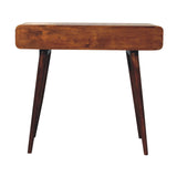 Curved Chestnut Writing Desk IN3606