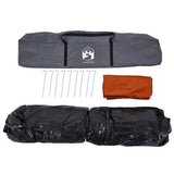 Family Tent Dome 6-Person Grey and Orange Quick Release 4004235