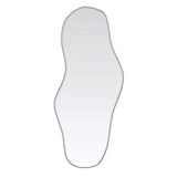 Wall Mirror Silver 80x35 cm 348256