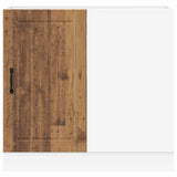 Kitchen Base Cabinet "Lucca" Old Wood Engineered Wood 854316