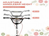 Kick Scooters for Kids with Adjustable Height, Anti-Slip Deck, Dual Brakes, Rubber Tyres, for Boys T3398P348464