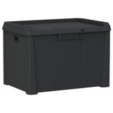 Garden Storage Box Anthracite 125 L PP 364209