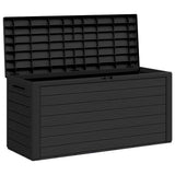 Garden Storage Box Anthracite 116x44x55 cm 49445