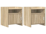 Bedside Tables 2 pcs Sonoma Oak 40 x 36 x 60 cm Engineered Wood 8011040