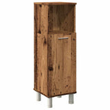 Bathroom Cabinet Old Wood 30x30x95 cm Engineered Wood 856137