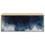 Wall-mounted TV Cabinet RAALTE 102 x 33 x 40 cm Sonoma Oak 8007155