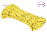 Multipurpose Utility Rope 5 mm 500 m Yellow PP 150 kg Max Load 3473151
