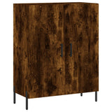 Highboard Smoked Oak 69.5x34x180 cm Engineered Wood 3199566