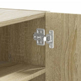 Wall Cabinet Sonoma Oak 75x35x60 cm Engineered Wood 848425