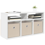 Lowboard with Drawer White 72 x 22.5 x 38 cm 8000572