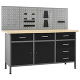 Workbench with Four Wall Panels 3053430